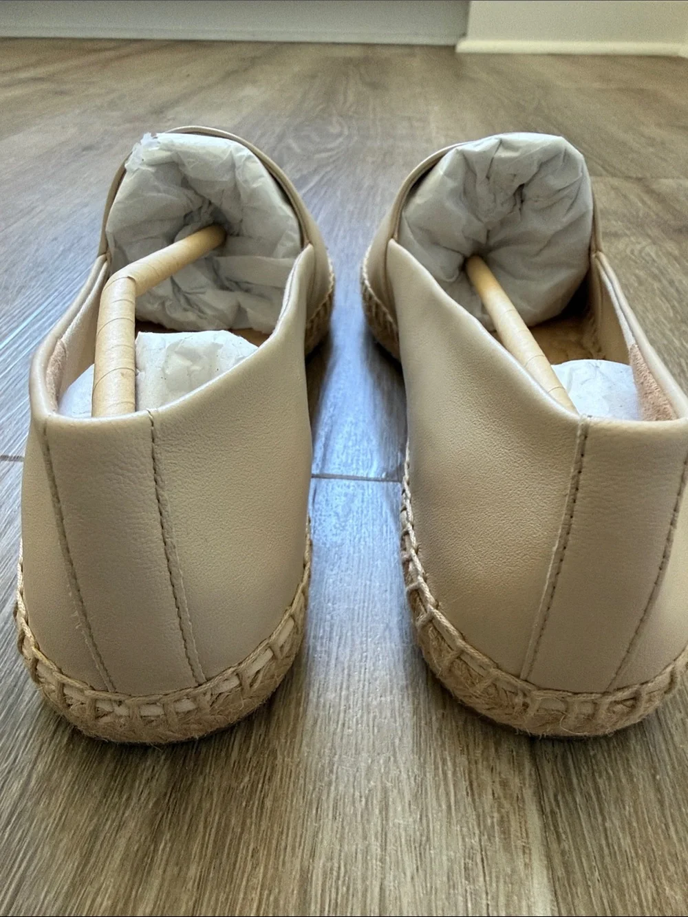 Tory Burch Beige and Black Women's Espadrille Flats **Brand New**